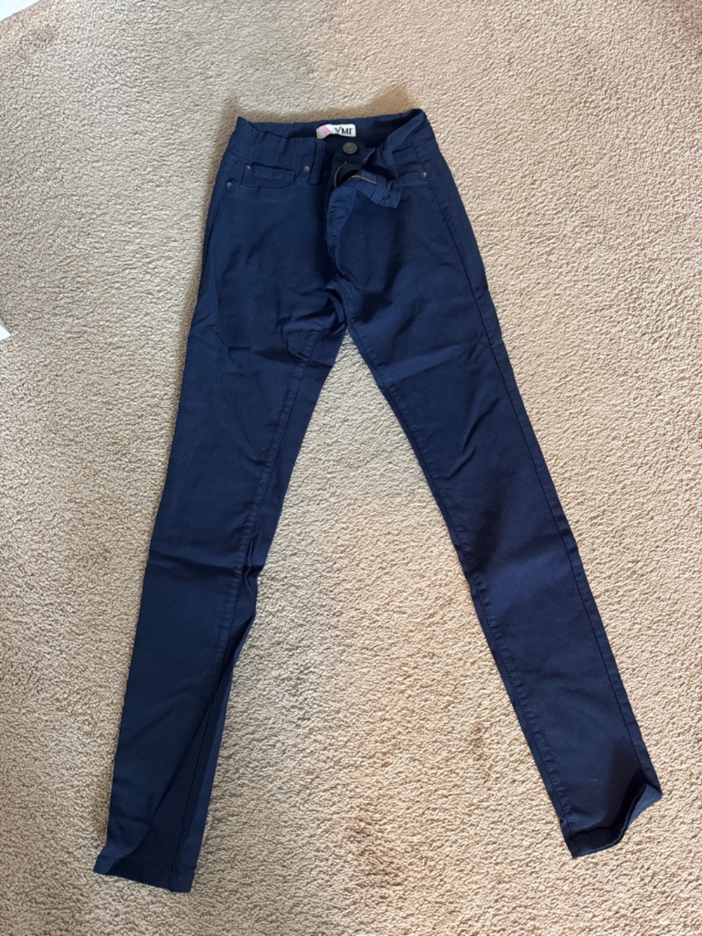 YMI Navy hyperstretch skinny Pants